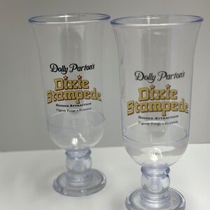 Dolly Parton's Dixie Stampede Souvenir Plastic Cups